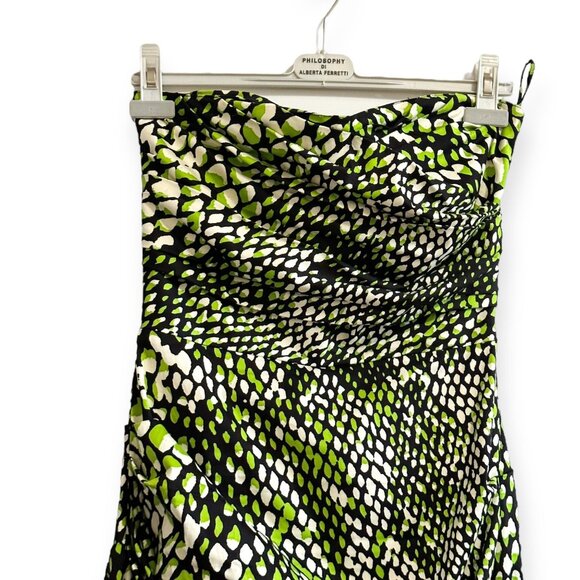 Samantha Sung Strapless Annette Dress, Size 4 - Picture 5 of 15